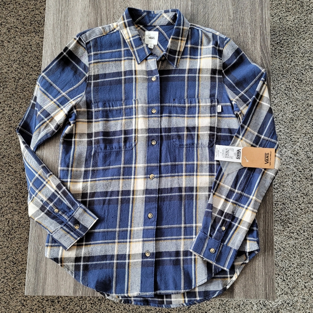 NWT VANS Women's Flannel Shirt